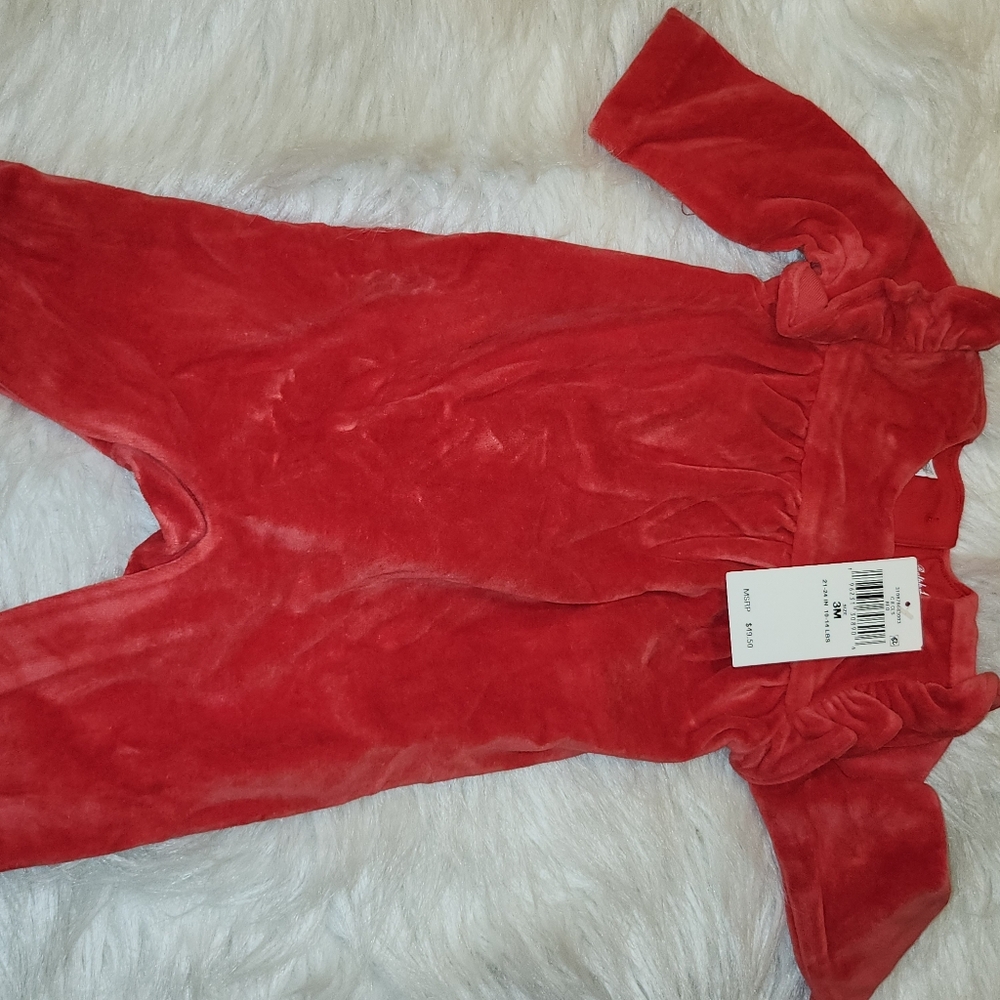 Baby Red Velvet Onesie
